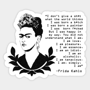 Frida - I am love Sticker